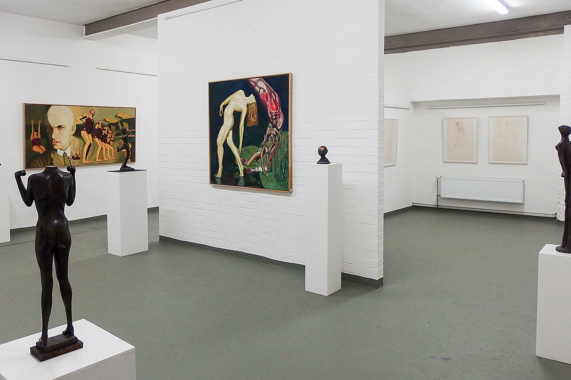 Galerie Altes Hauptgebäude. Ausstellung Rolf Biebl